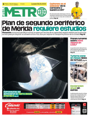 Cover of Publimetro Merida