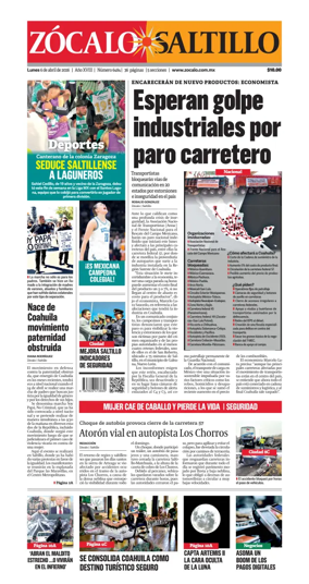 Cover of Zocalo Saltillo