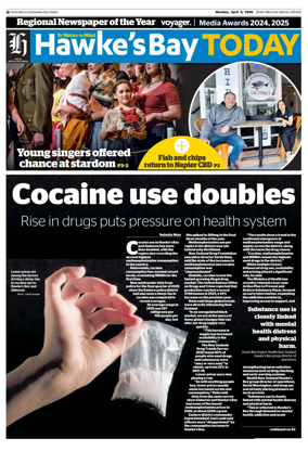 Cover of Hawke's Bay Today