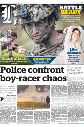 Cover of The New Zealand Herald
