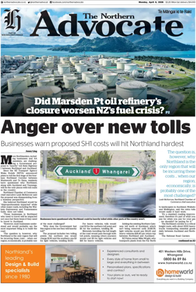 Cover of The Northern Advocate