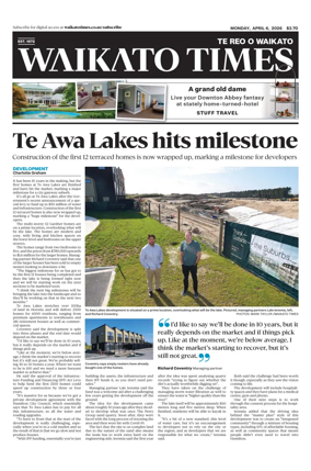 Cover of Waikato Times