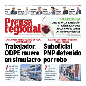 Cover of Prensa Regional