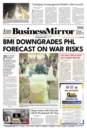Cover of BusinessMirror