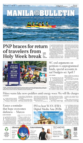 Cover of Manila Bulletin