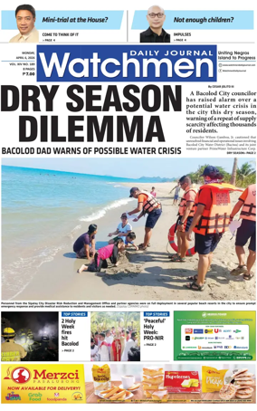 Cover of Watchmen Daily Journal