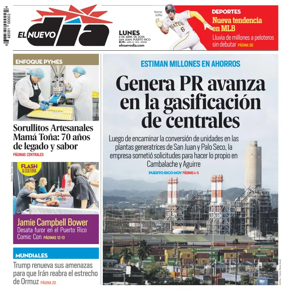 Cover of El Nuevo Dia