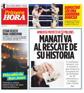 Cover of Primera Hora