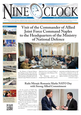 Cover of Nine o clock (Romania) Daily