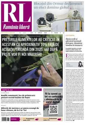 Cover of Romania Libera
