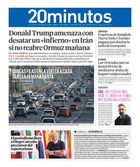 Cover of 20 Minutos Madrid