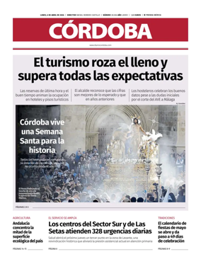 Cover of Diario Cordoba