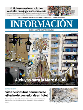 Cover of Diario Informacion (Elche y Vega Baja)