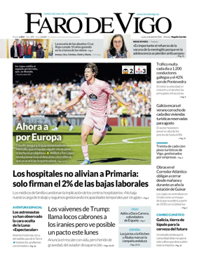 Cover of Faro de Vigo