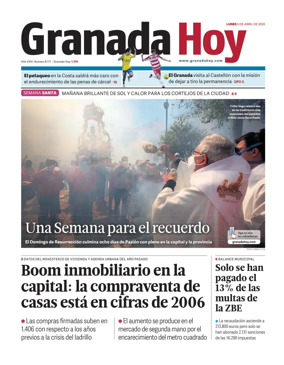 Cover of Granada Hoy