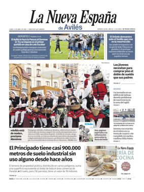 Cover of La Nueva Espana (Aviles)