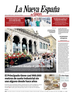 Cover of La Nueva Espana (Gijon)