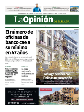 Cover of La Opinion de Malaga