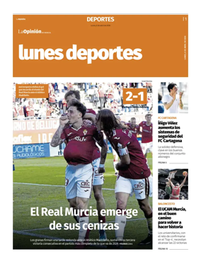 Cover of Lunes Deportes