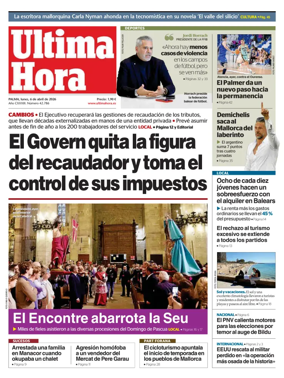 Cover of Ultima Hora