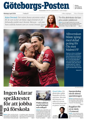 Cover of Goteborgs-Posten