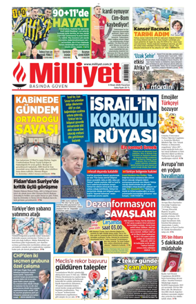 Cover of Milliyet