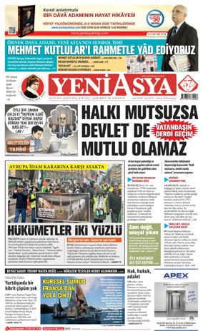 Cover of Yeni Asya