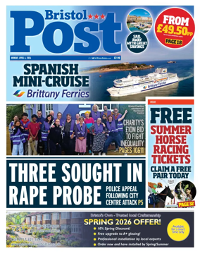 Cover of Bristol Post