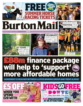 Cover of Burton Mail