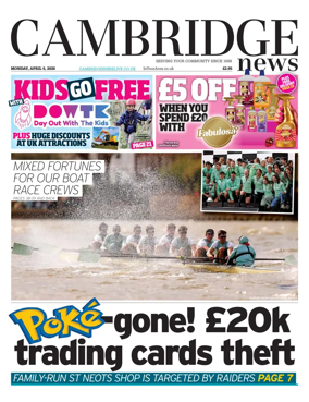 Cover of Cambridge News