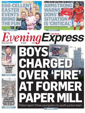 Cover of Evening Express