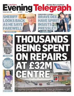 Cover of Evening Telegraph (First Edition)