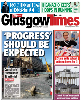 Cover of Glasgow Times