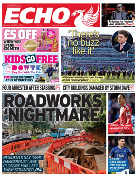 Cover of Liverpool Echo