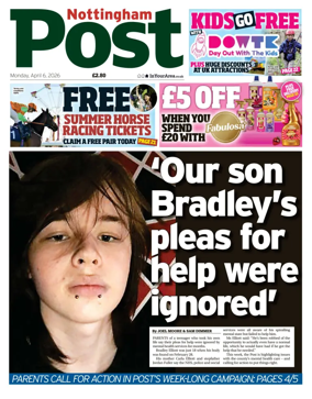 Cover of Nottingham Post