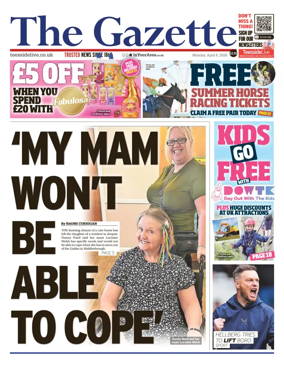 Cover of Teesside Evening Gazette