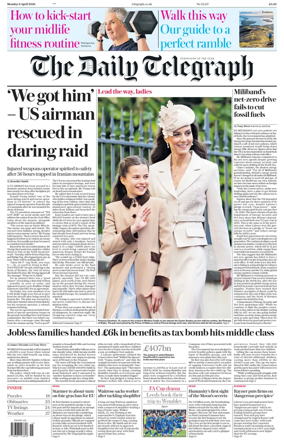 Cover of The Daily Telegraph