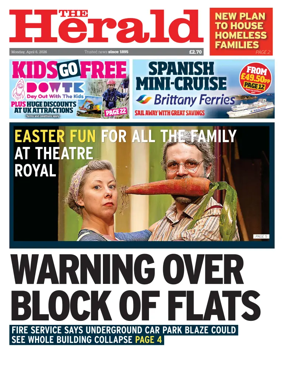 Cover of The Plymouth Herald