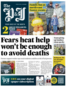 Cover of The Press and Journal (Aberdeen and Aberdeenshire)