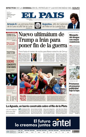 Cover of El Pais (Uruguay)