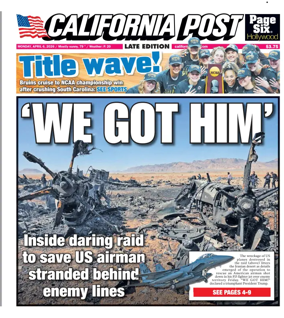 Cover of California Post
