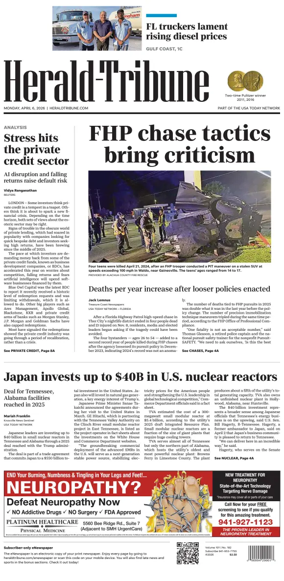 Cover of Herald-Tribune