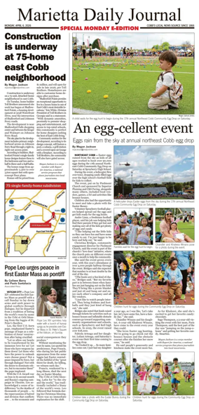 Cover of Marietta Daily Journal