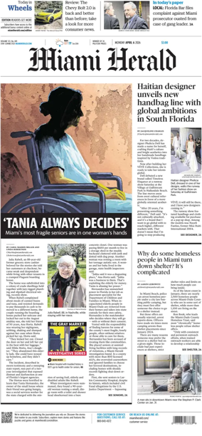 Cover of Miami Herald