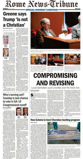 Cover of Rome News-Tribune