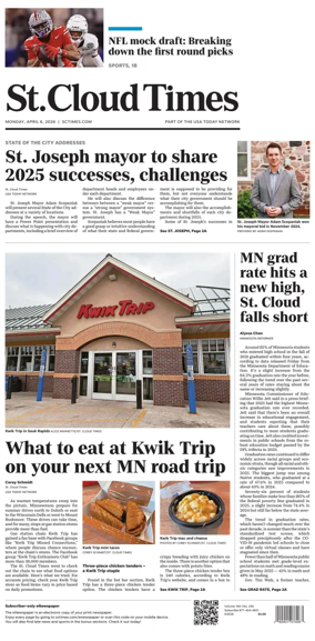 Cover of St. Cloud Times