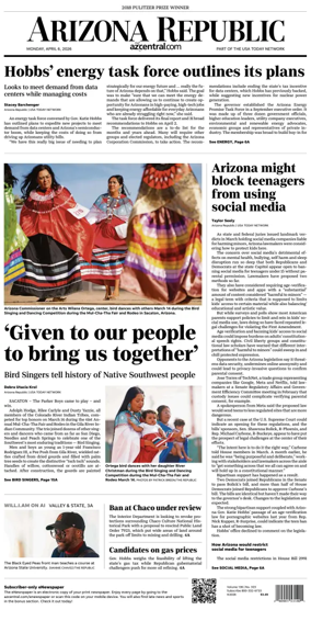 Cover of The Arizona Republic