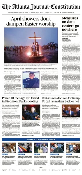 Cover of The Atlanta Journal-Constitution