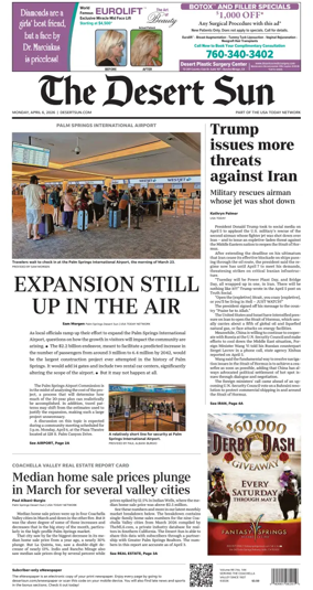 Cover of The Desert Sun