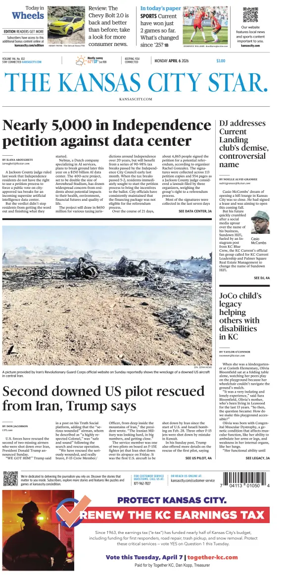 Cover of The Kansas City Star